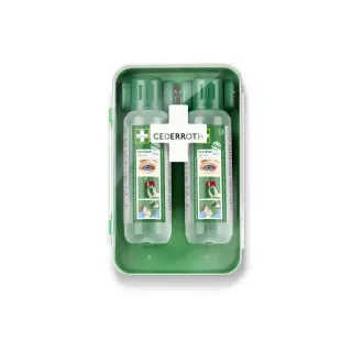 CEDERROTH Eye-Wash-Cabinet, 2 x 500ml