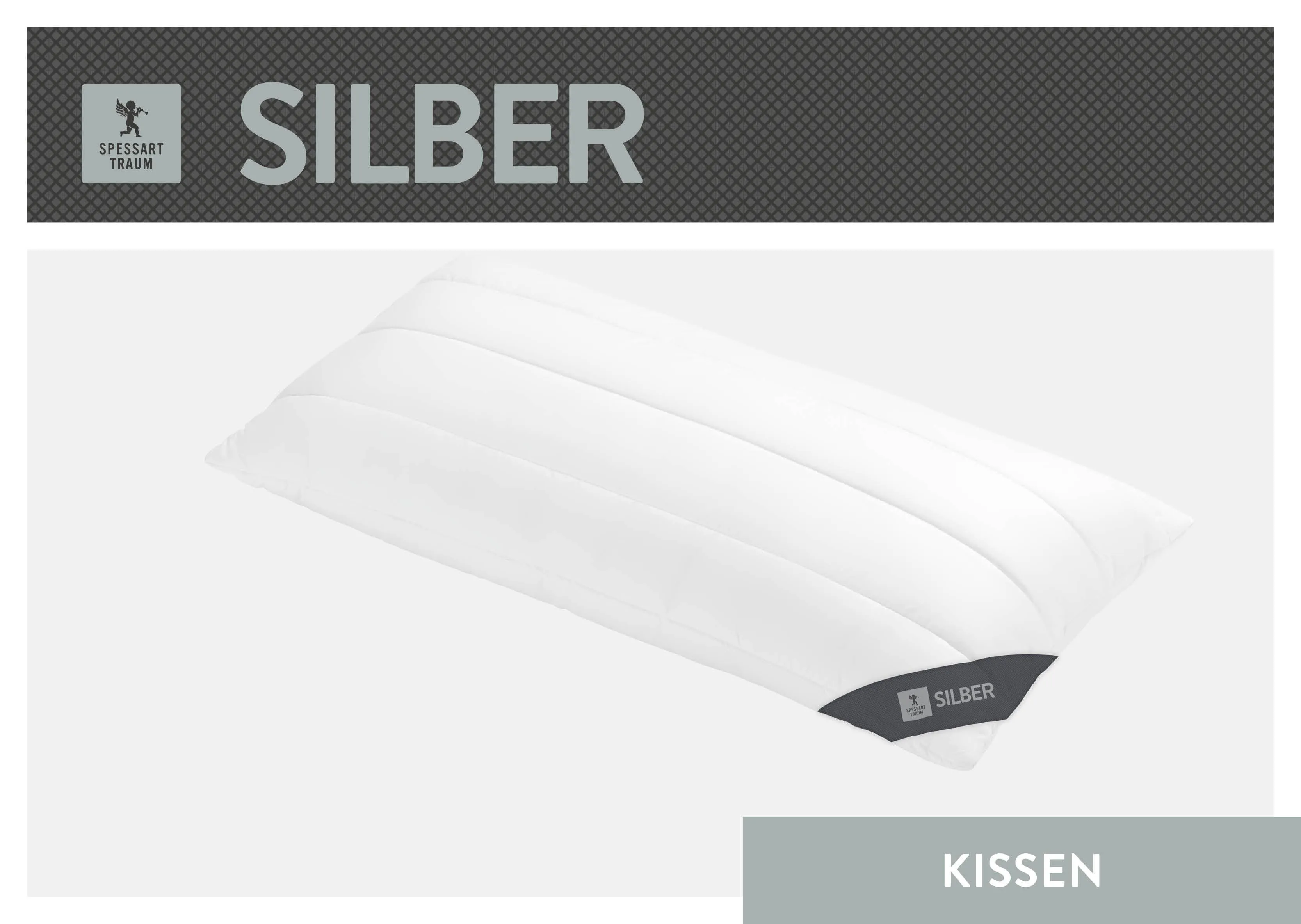 3-Kammer-Kopfkissen SPESSARTTRAUM "Exklusiv, Kissen ist made in Germany" Seitenschläfer & Rückenschläfer