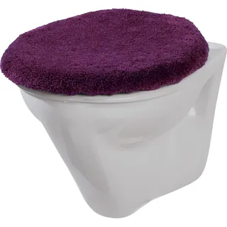 Erwin Müller WC-Deckelbezug WC-Deckelbezug "Kreta", mit Schnürung:, Uni lila