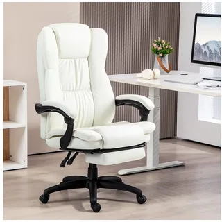 Vinsetto Kunstleder Cremeweiß