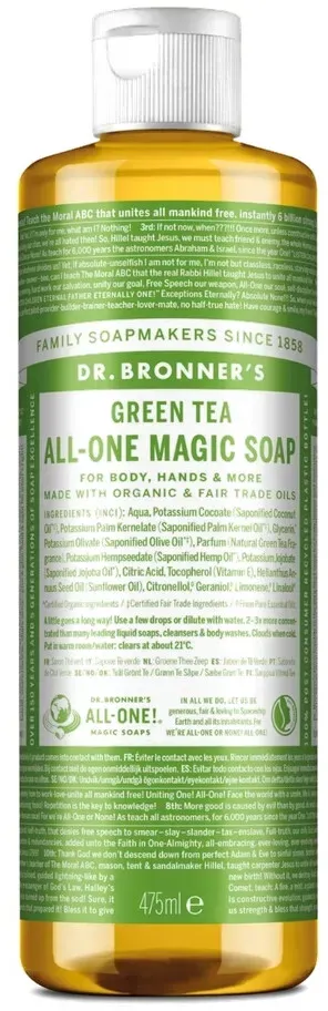Dr. Bronner's Flüssigseife Grüner Tee 475 ml