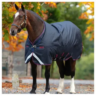 Horseware Ireland Amigo Bravo 12 XL Regendecke 0g 125 cm Navy/Rot