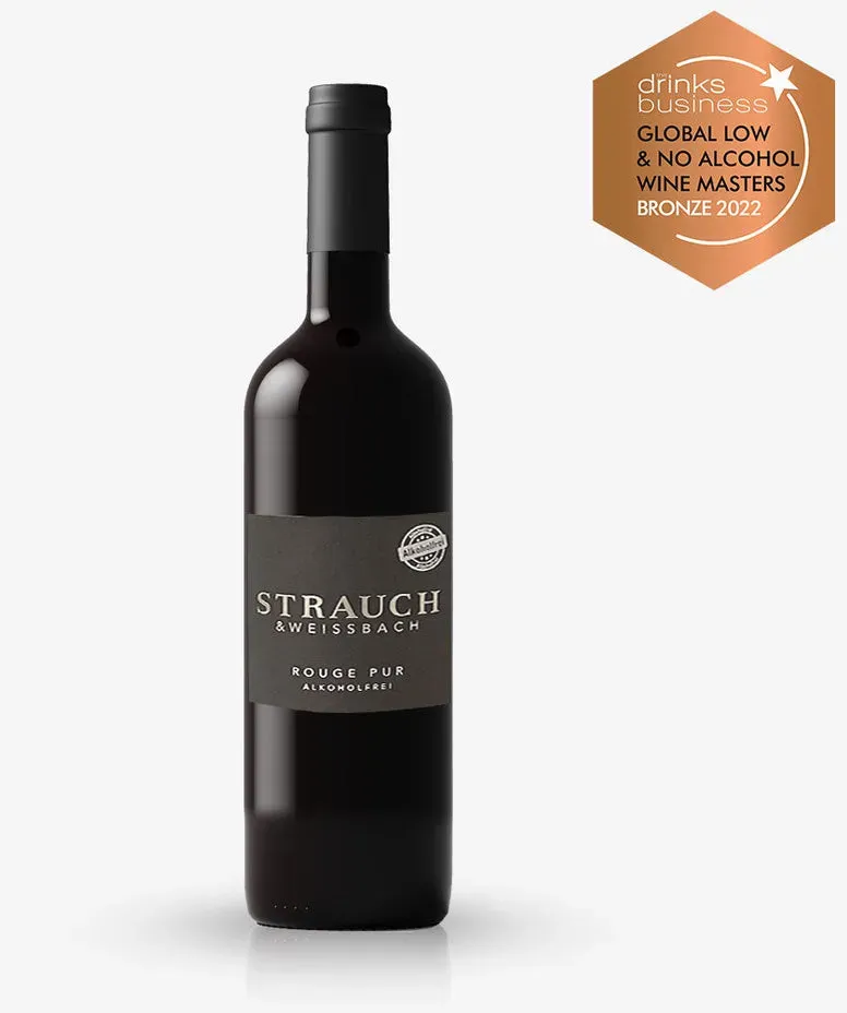 ROUGE PUR BIO: Alkoholfreier Rotwein aus der Strauch Sektmanufaktur