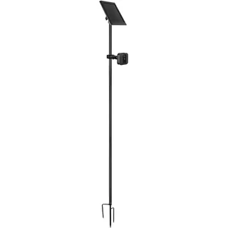 TIUIHU 2-in-1 Adjustable Spike Pole Mount Ground Stake for Blink XT/XT2/Outdoor/Outdoor 4/Stick Up Cam/Spotlight cam/Eufy/Arlo/Reolink/Wyze Kameras and Solar Panels,Suitable for Stake into Soft Ground
