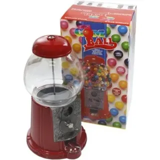 Bubble Gum Nostalgischer Kaugummi Automat Gum Ball Machine 23cm - Rot