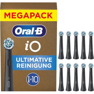 Oral-B iO Ultimative Reinigung Aufsteckbürste schwarz 10 St. 