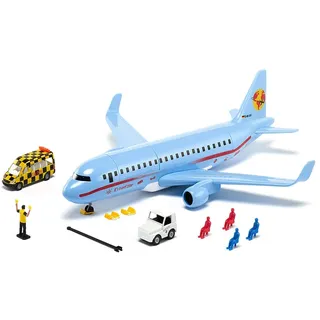 Siku 5402 Verkehrsflugzeug mit Zubehör,