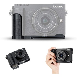 Handgriff Kameragriff für Panasonic Lumix GX80 GX9 DMC-GX80 DC-GX9 | Verbessertes Handling | Arca Swiss schnellwechselplatte kompatibel mit Stativ | Akku direkt wechseln | ersetzt Panasonic DMW-HGR2