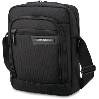 Samsonite Classic 2.0, Black, 10.1" RFID Crossbody Bag - 10.1" RFID Crossbody Bag