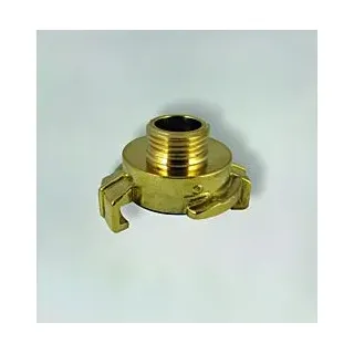 Fukana Schnellkupplung mit Außengewinde 33200 messing, 3/8" AG (außen ca.17mm), Geka kompatibel