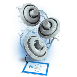Piebert 3x Kochsignaldichtung 39155 für WMF Perfect & Perfect Plus Schnellkochtöpfe 2,5L-8,5L und 18-22cm Deckeldurchmesser wie 6093109502