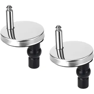 2 Stück WC Sitz Befestigung,Toilettensitz Befestigung,Toilettensitz Befestigung,Toilettendeckel Halterung,WC-Sitze Klodeckel Edelstahl,für Toilettensitz,Toilettendeckel Halterung