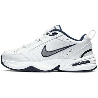 Herren White/Metallic Silver 40