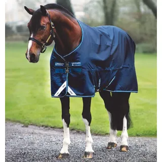 Horseware Irland Horseware Amigo Turnout Lite Weidedecke, blau/silber, 140