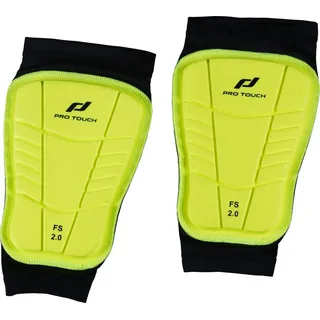 Pro Touch Fußball Schienbeinschoner Schienb-Schützer Force FS 2.0 gelb|schwarz L