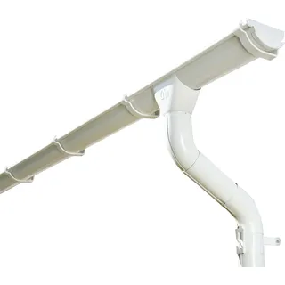 SKANHOLZ Regenrinne 541 cm Weiß