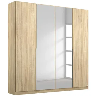 181 x 210 x 54 cm Eiche Sonoma Nachbildung mit Spiegel