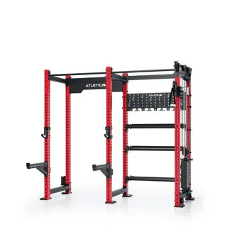 ATLETICA Power Rack R8 Falcon R, Sportscar Red, Power Rack rot