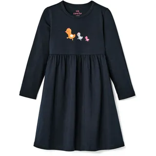 Tchibo - Baby Jerseykleid - Mädchen - Gr. 98/104 - dunkelblau
