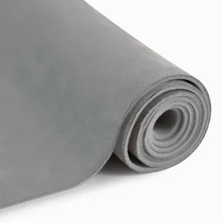 MOTUKA 200,7 cm L × 152,4 cm B grauer Wildleder-Headliner-Stoff mit Schaumstoff-Rückseitenmaterial – Automobil-/Heimwerker-Headliner Stoff für Auto-Ersatz/Reparatur/Heimwerker