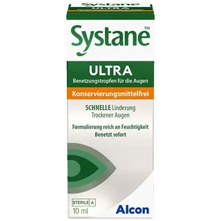 Systane ULTRA Augentropfen ohne Konservierungsmittel | 10ml