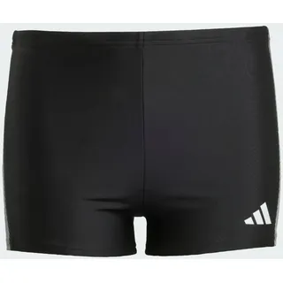 adidas Colorblock 3-Streifen Kinder Boxer-Badehose schwarz 122-128cm 7-8J