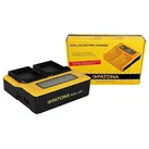 Patona Nikon EN-EL15 Dual LCD (Kamera Akku Ladegerät), Kamera Stromversorgung, Schwarz