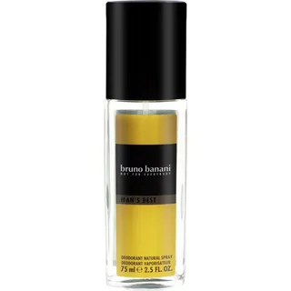bruno banani Man's Best Deo Spray, 75ml + maskulin, macht Verführung super einfach, 75 ml