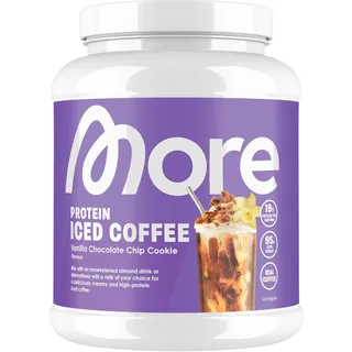 MORE Nutrition More Protein Iced Coffee / Vanilla Chocolate Chip Cookie Pulver 500 g 