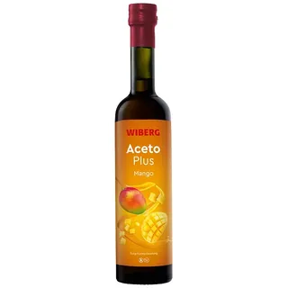 WIBERG AcetoPlus Mango Essig-Fruchtzubereitung 1,2 % Säure (500 ml)