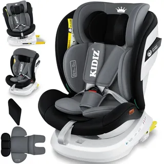 Kidiz Autokindersitz mit Isofix schwarz