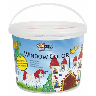 Kreul Window Color Power Pack Burg 6 x 125 ml blau/braun/schwarz/weiß