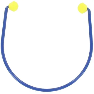 3M 3 m Frankreich arceau-itu Bügel mit Gehörschutzstöpsel 23 dB wiederverwendbar/recycelbar, blau/gelb, 21 x 19,5 x 2 cm