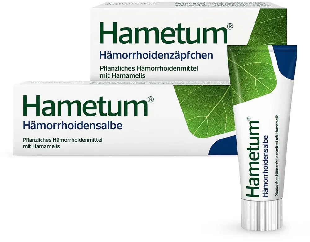 Hametum Hämorrhoidensalbe & Hämorrhoidenzäpfchen