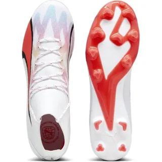 Herren Puma White-Puma Black-Fire Orchid 45
