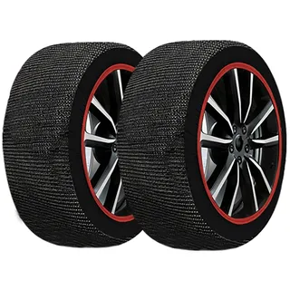 Maranello Schneesocken Textil Schneeketten SET Größe 225/75 R16 Zulassung ABE XL