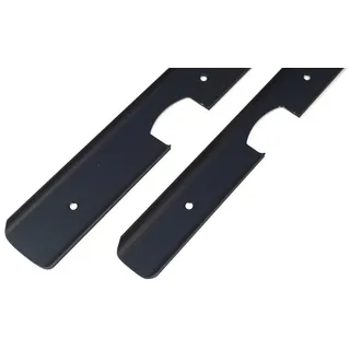 IHC Abschlussleiste Eckleiste Winkelleisten Arbeitsplatte Leiste Schwarz (28mm)