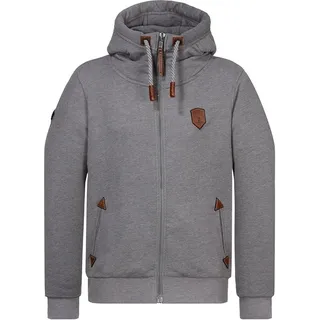 Naketano Hoodie Schwarzkopf 1800-0310 - S - grau