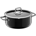 WMF Bratentopf Ø 24 cm FUSIONTEC COMPACT, Cromargan Edelstahl 18/10 - Fusiontec-Legierung - Ø 24 cm - mit Deckel