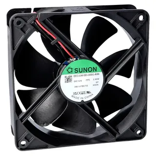 SUNON MEC0382V2-000U-A99 Axiallüfter 24 V/DC 197.03 m3/h (L x B x H) 38 x 120 x 120 mm