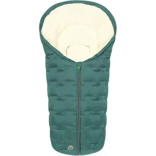 odenwälder babynest l. + h. bangert gmbh & co. kg Odenwälder Fußsäckchen Oskar für Babyschalen, Farbe: 573 Cozy green