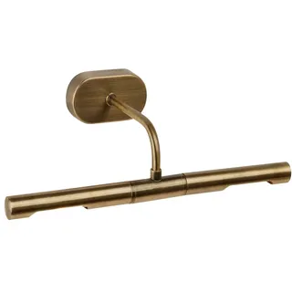 Searchlight Bilderleuchte Antik Messing, 35Cm Antique Brass plattiert Baustahl dimmbar