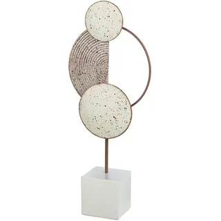 Casablanca by Gilde GILDE Standrelief Ermelo weiß - (H) 49,5cm | Gr.: onesize