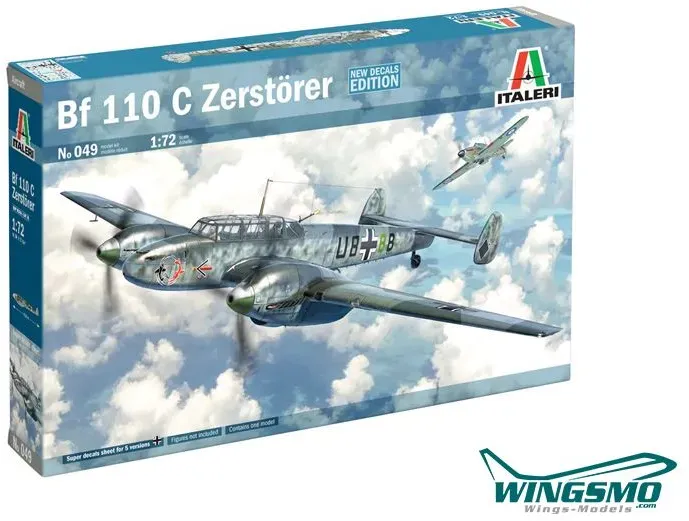 Italeri Messerschmitt Bf-110C "Zerstörer" 0049