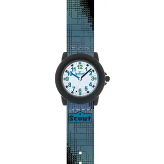 Scout Kinderuhr Crystal 280305049 grün-blau-schwarz