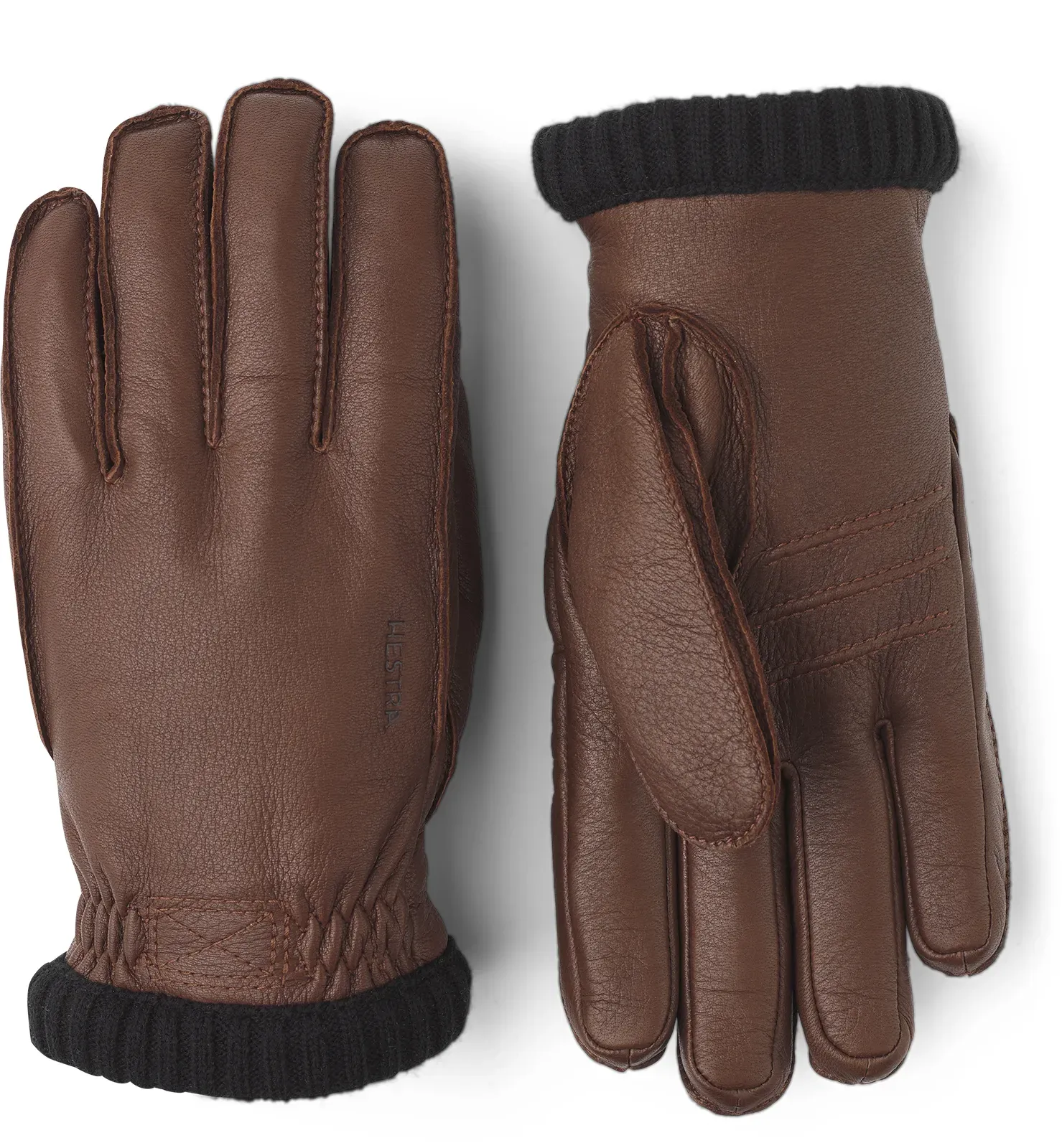 Hestra Deerskin Primaloft Rib 8 Chocolate