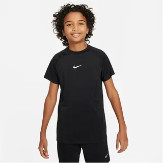Nike Pro Dri-FIT Jungen T-Shirt schwarz - Black/White L