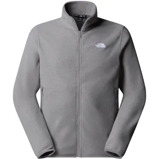 The North Face Glacier Fleece Herren Fleecejacke-Grau-XXL