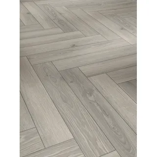 Parador Trendtime 3 Laminat 8 mm Eiche Studioline Fischgrät Grau
