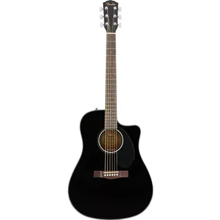 Fender CD-60SCE BLK - Westerngitarre